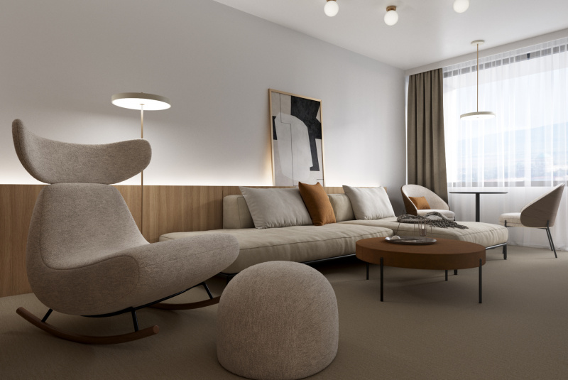  3D návrhy interiéru / Apartmán Hotel Esplanade - foto